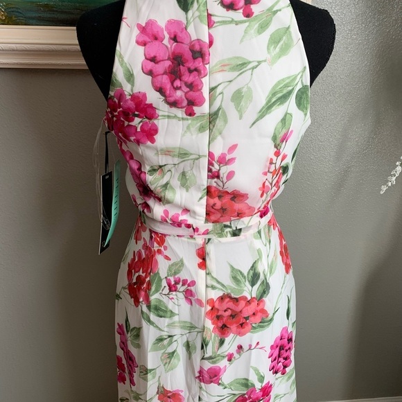 Ryan Michelle Floral Sleeveless V-Neck Style Dress Size PS - Picture 5 of 17